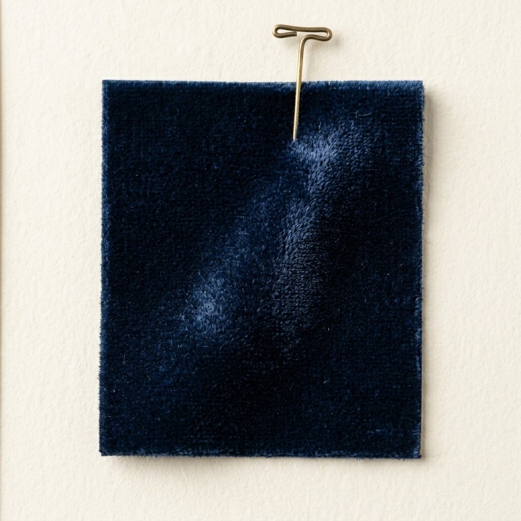 Navy velvet