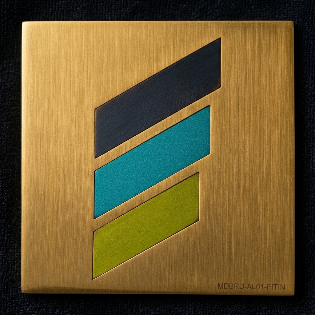 Brushed brass