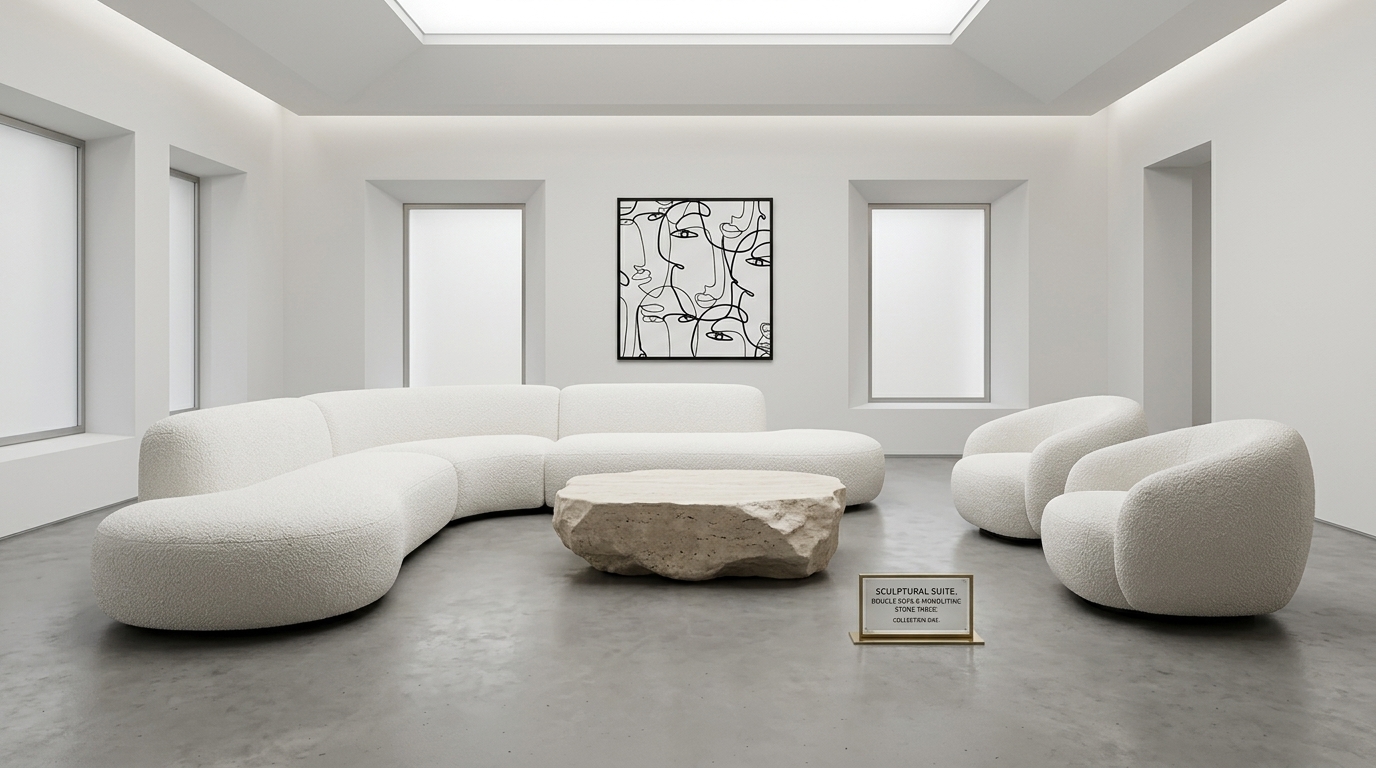 Sculptural Suite — Minimal furniture package