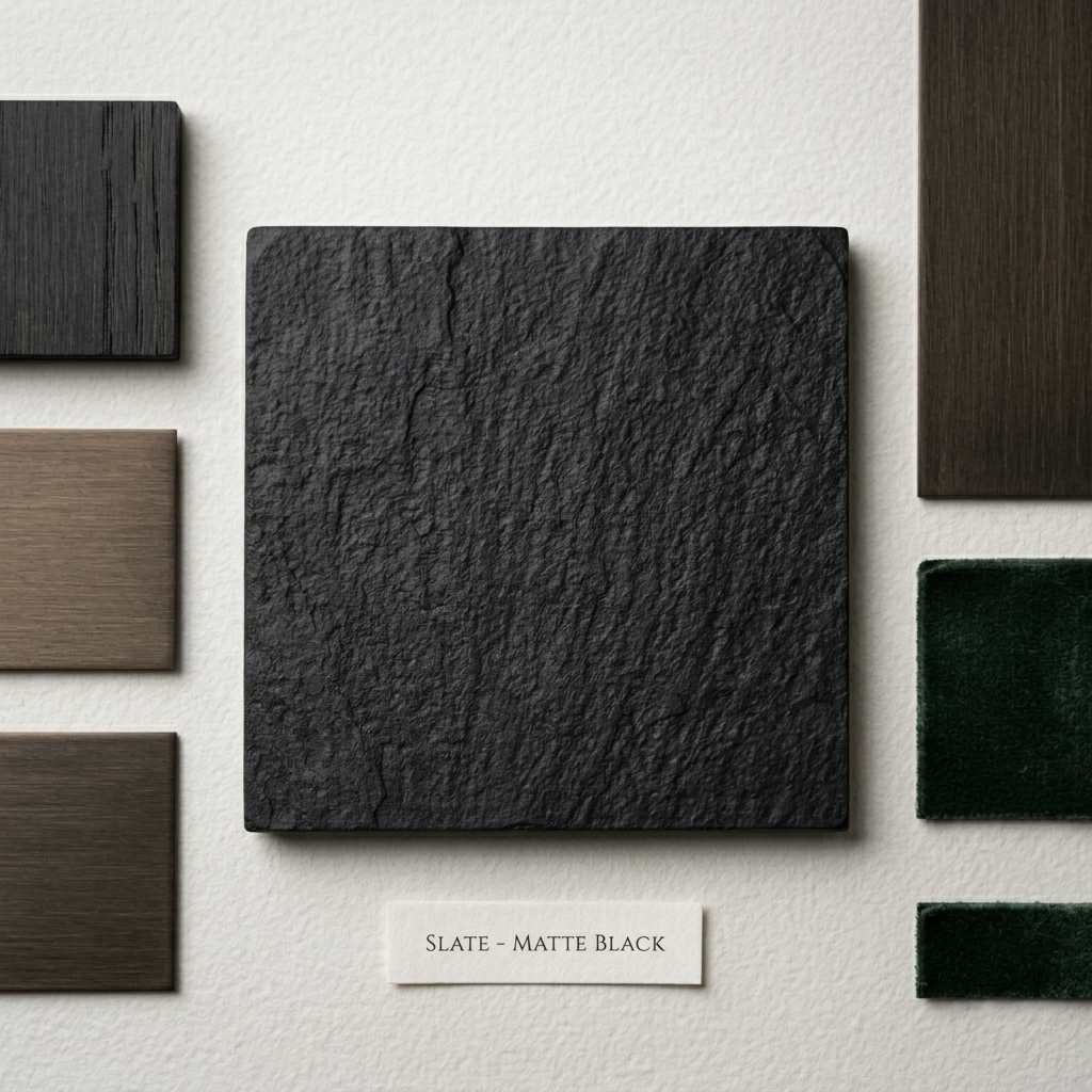 Slate · matte black