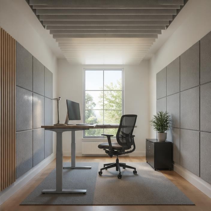 Focus — Deep-Work Corner Office