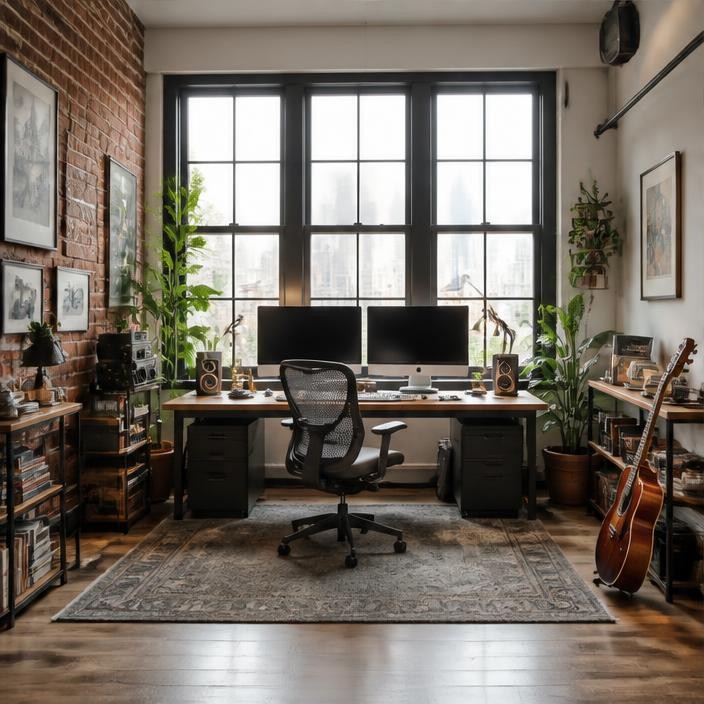 Studio — Creative's Dual-Monitor Loft